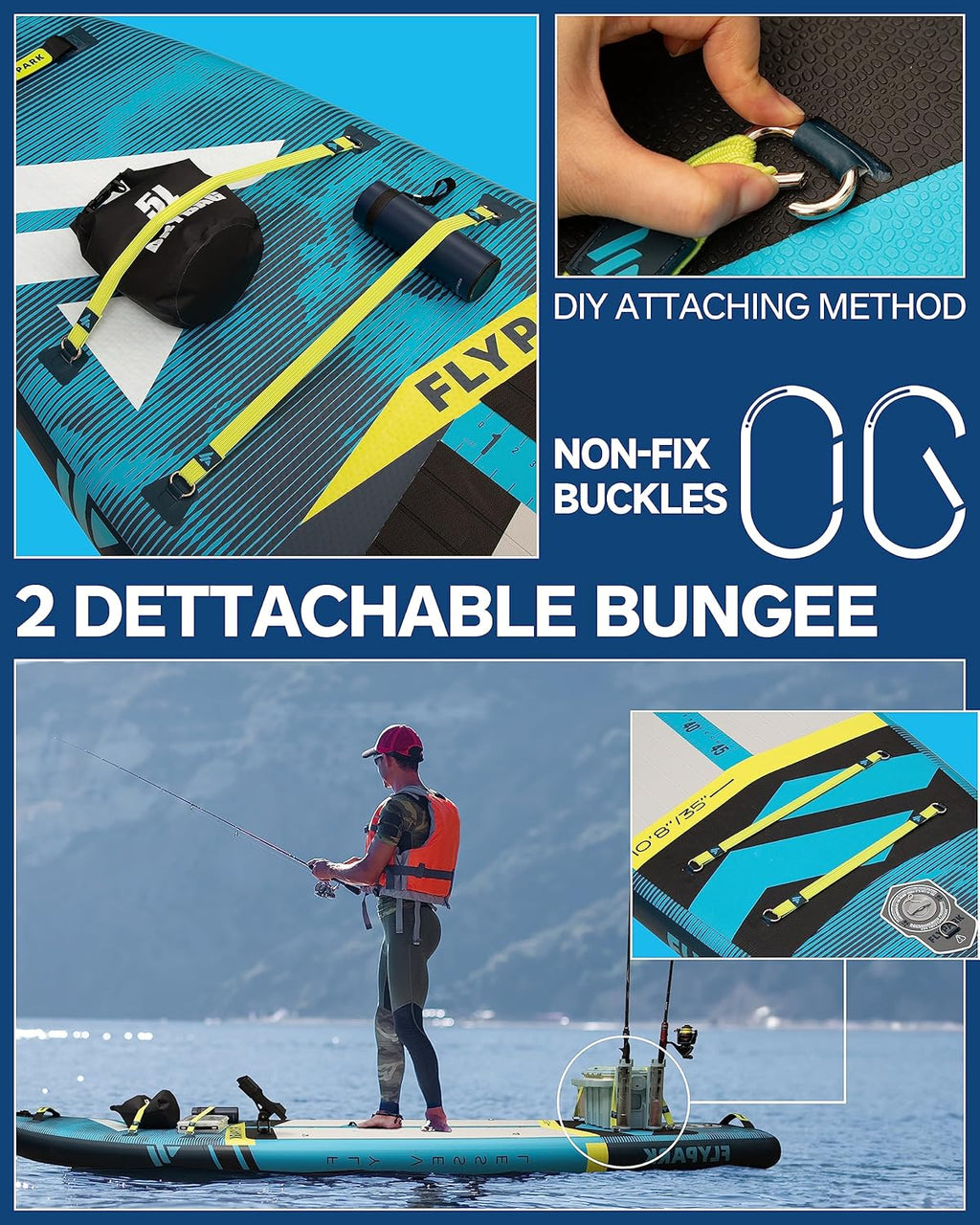 Extra Wide SUP Paddleboard Inflatable