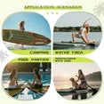 Genreen Sport Inflatable Stand Up Paddle Board All Around, 11' x 35" x 6", 400 lb Capacity, With Premium SUP Accessories